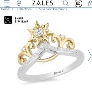 Disney enchanted tangled ring